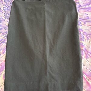 J.Crew Black Pencil Skirt size 4